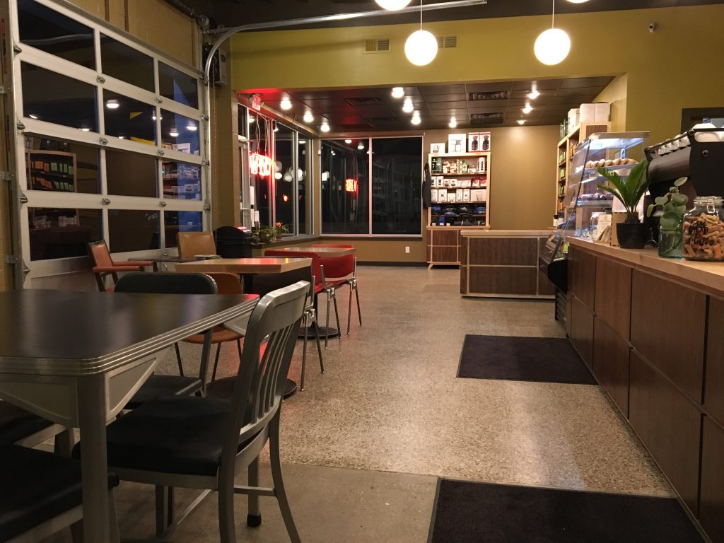 The new neighborhood coffee shop